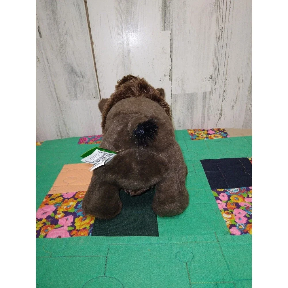 Wild Republic 2012 Cuddlekins Brown Woolly Mammoth Plush Prehistoric Animal